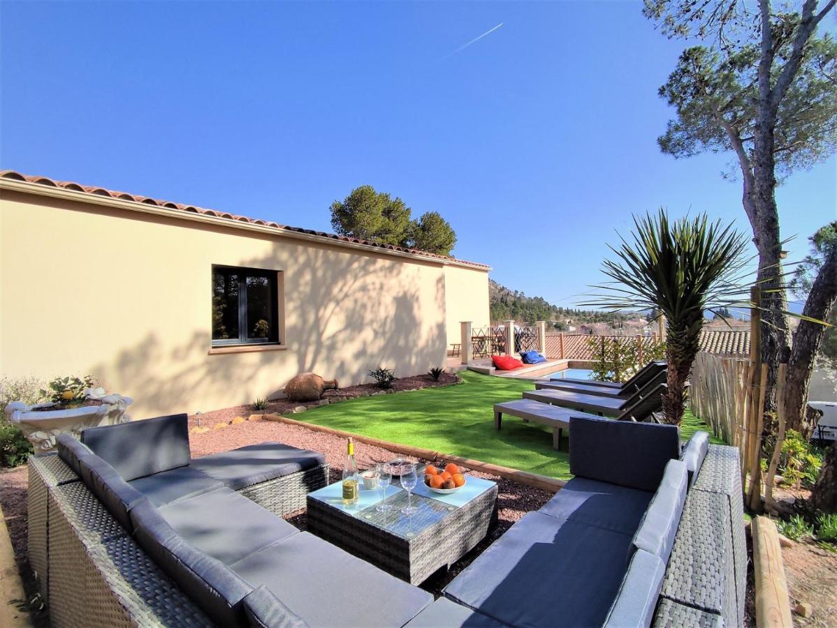 Villa Entiere Bellevue - Balneo - Piscine - Clim Montseret ภายนอก รูปภาพ