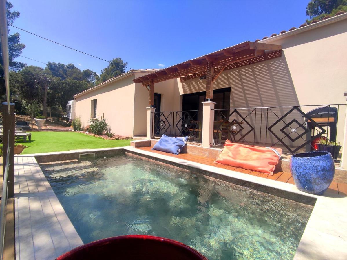 Villa Entiere Bellevue - Balneo - Piscine - Clim Montseret ภายนอก รูปภาพ
